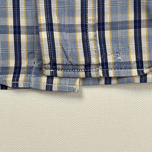 Paul & Shark Men's Yachting Button-Down Shirt Multicolor Blue Pocket 42/16.5 - Picture 8 of 8